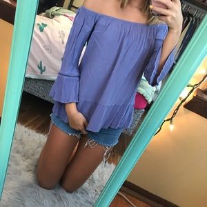 off the shoulder top